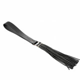 Whip - Bijoux Indiscrets Maze Maze Tassel Flogger Negru