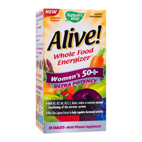 Alive! Women&rsquo;s 50+ Ultra, 30cps, Nature&#039;s Way