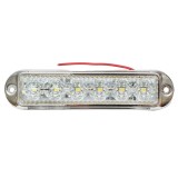 Lampa laterala de gabarit LED slim 12-24V cromata Breckner