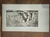 MARCEL CHIRNOAGA- GRAVURA *** PASIUNE, Scene gen, Cerneala, Realism