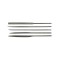 25380 VOREL Set 10 pile pentru lemn si metal, dimensiune 4 x 160 mm