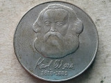 GERMANIA DEMOCRATA-20 MARK 1983 (Karl Marx), Europa, Cupru-Nichel