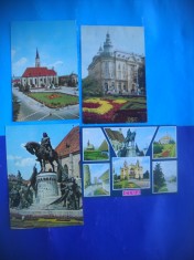 HOPCT LOT 2474 - CLUJ NAPOCA -4 CARTI POSTALE-CIRCULATE