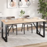 Blaturi masa lemn masiv pin 90x45x2.5cm, set 4 buc, dreptunghiulare, inlocuire, aspect rustic