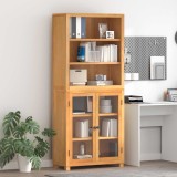 Cumpara ieftin Set de Mobilier pentru Depozitare cu raft cu usa 2 buc. natural