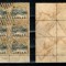Labuan 1897 - Mi 79 bloc de 9 stampilat