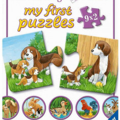 Puzzle 9x2 piese - Farm Animals | Ravensburger