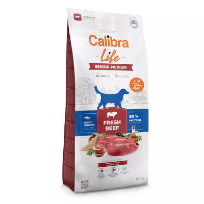 Calibra Dog Life Senior Medium Fresh Beef 12 kg foto