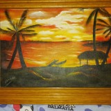 Tablou pctat ulei/panza