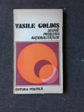 DESPRE PROBLEMA NATIONALITATILOR - VASILE GOLDIS