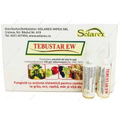 Tebustar EW 5 ml, fungicid sistemic, Nufarm, grau, orz (fainare, septorioza, ruginam patarea bruna), pomi fructiferi (fainare, monilioza), tomate (alt