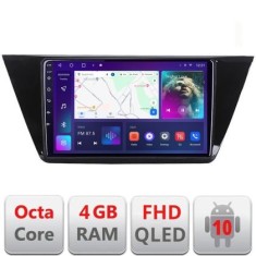 Navigatie Volkswagen Touran 2016- B-3144 Android Ecran QLED octa core 4+64 carplay android auto KIT-3144+EDT-E310V3 CarStore Technology