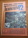 Revista tehnium mai 1972-amenajari interioare,mobila