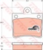 Set placute frana,frana disc MERCEDES C-CLASS (W203) (2000 - 2007) TRW GDB1283