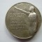 INSIGNA ONEF -OFICIUL NATIONAL PT. EDUCATIE FIZICA, 1921, FERDINAND I, IM 1.141