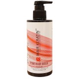 Masca coloranta roz Ihair Keratin 300ml