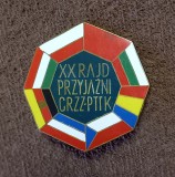 Insigna PTTK Raliul prieteniei-Polonia din secolul al XX-lea inclusiv ROMANIA