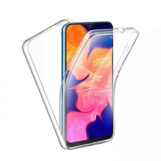 Husa 360 de grade Samsung Galaxy A13 5G silicon fata spate Transparenta foto