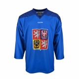 Echipa națională de hochei tricou de hochei Czech republic 2025/2026 CCM Fandres replica blue - M
