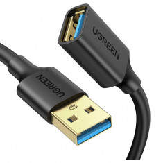 Cablu adaptor UGREEN USB 3.0 mascul A la mama A, 5Gbps, 2m - RESIGILAT