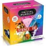 Joc educativ Trivial Pursuit Travel Science &amp; Life, Winning Moves, 600 intrebari, 2-6 jucatori, Resigilat, Grad A