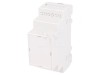 Carcasă pentru șină DIN, polistiren gri, 90x35x65mm, KRADEX