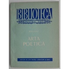 Arta poetica &ndash; Boileau