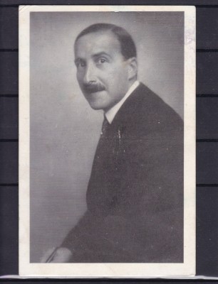 STEFAN ZWEIG SCRIITOR JURNALIST SI BIOGRAF AUSTRIAC TEMATICA PERSONALITATI foto