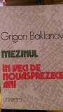 Mezinul In veci de nouasprezece ani Grigori Baklanov 1986