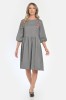 Rochie Medie Dama V295, Pictata manual, model floral - S, Eranthe