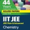 44 Years Chapterwise Topicwise Solved Papers (2022-1979) IIT JEE Chemistry