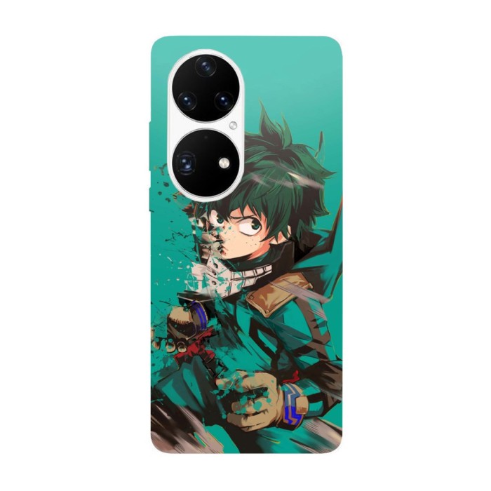 Husa compatibila cu Huawei Nova 9 model Izuku Midoriya My Hero Academia, Silicon, TPU, Viceversa