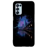 Husa compatibila cu Oppo Find X3 Lite model Pixel City, Silicon, TPU, Viceversa, Transparent, Carcasa