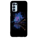 Husa compatibila cu Oppo Find X2 Pro model Pixel City, Silicon, TPU, Viceversa, Transparent, Carcasa