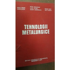 Tehnologii metalurgice- Voicu Brabie, Sorin Badea