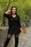 Bluza dama neagra in anchior