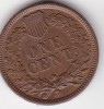 SUA 1 cent 1860 - Indian Head, America de Nord