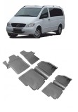 Cumpara ieftin Set Covorase cauciuc tavita compatibile Mercedes Vito Viano W639 Randul 1+2+3 (2005-2010)