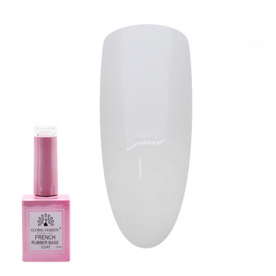 Rubber Base Coat French Milky, 15ml foto