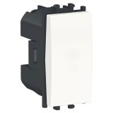 Intrerupator cap scara Schneider Electric Easy Styl LMR0104001, incastrat, modular - 1, alb