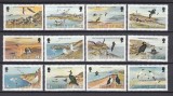 Insulele Man 1983 - PASARI ACVATICE - Michel 219/30 - MNH, Nestampilat