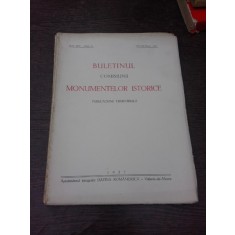 Buletinul Comisiunii Monumentelor istorice, ianuarie martie 1937