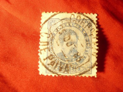 Timbru Portugalia 1882 Rege Luis I , 50r ,stampilat foto