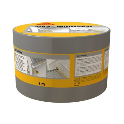 Banda bituminoasa pentru etansare/hidroizolatii Sika MultiSeal, gri, 3 m x 100 mm foto