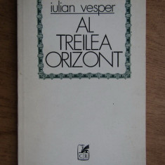 Iulian Vesper - Al treilea orizont (1979, cu autograful si dedicatia autorului)