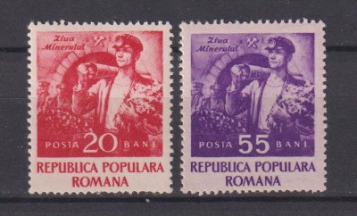 ROMANIA 1952 LP. 328 MNH foto