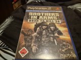 Joc razboi shooter de colectie Brothers in Arms Road to hill 30 complet in carcasa originala cu manual pt ps2 playstation2 ps 2 original
