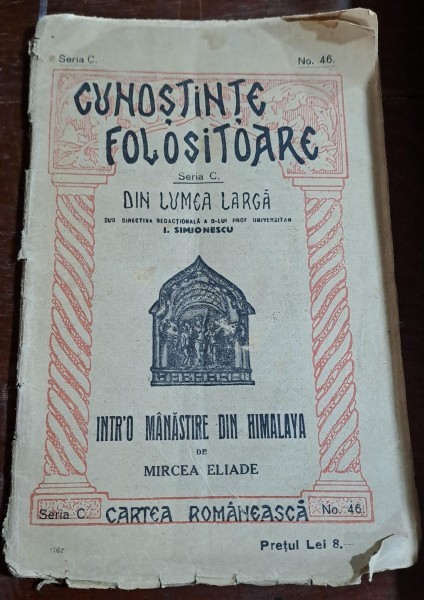 Intr-o manastire din Himalaya - Mircea Eliade
