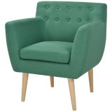 Fotoliu, verde, material textil