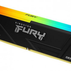 Memorie RAM Kingston Fury Beast, DIMM, DDR4, 8GB, 3200MHz, CL16, 1.35V, RGB